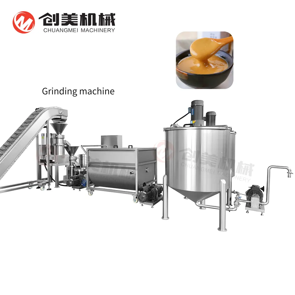 Fully Automatic Factory Price Black Sesame Butter Making Machine Line - Grinding Machine - foodmachtech